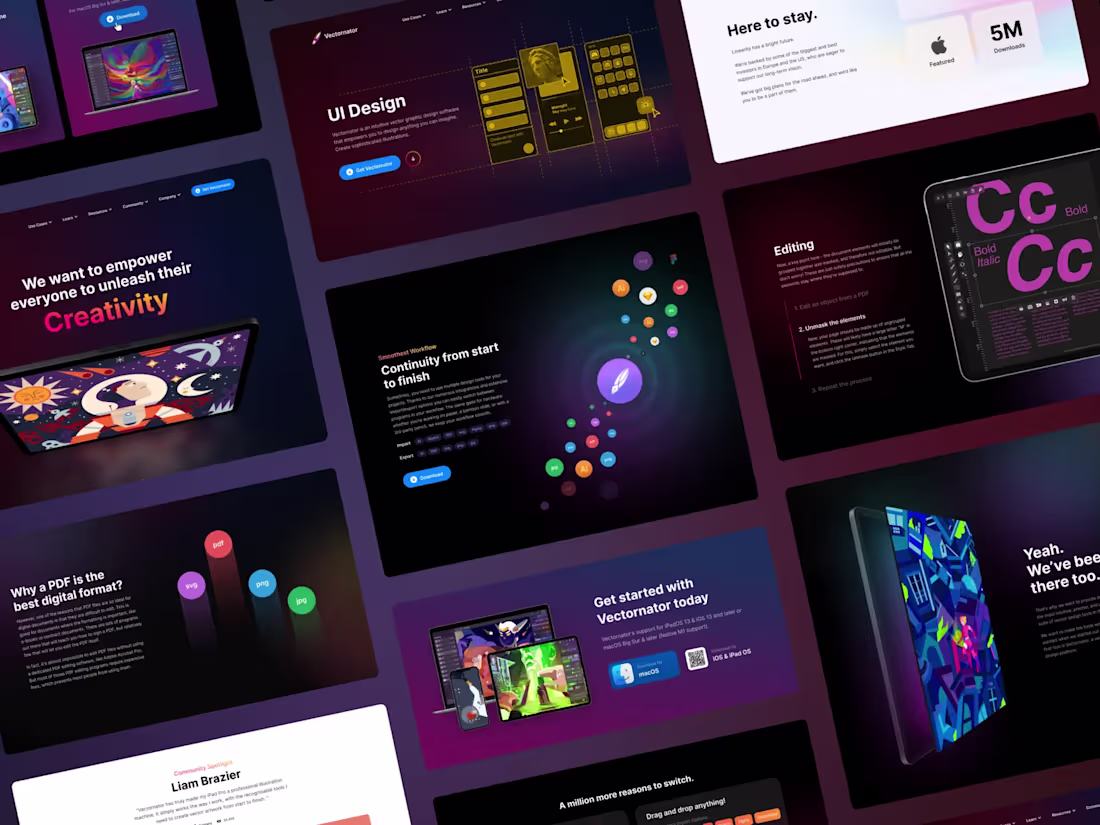 Cover image for Vectornator