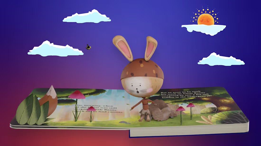Cover image for The Silly Bunny board book