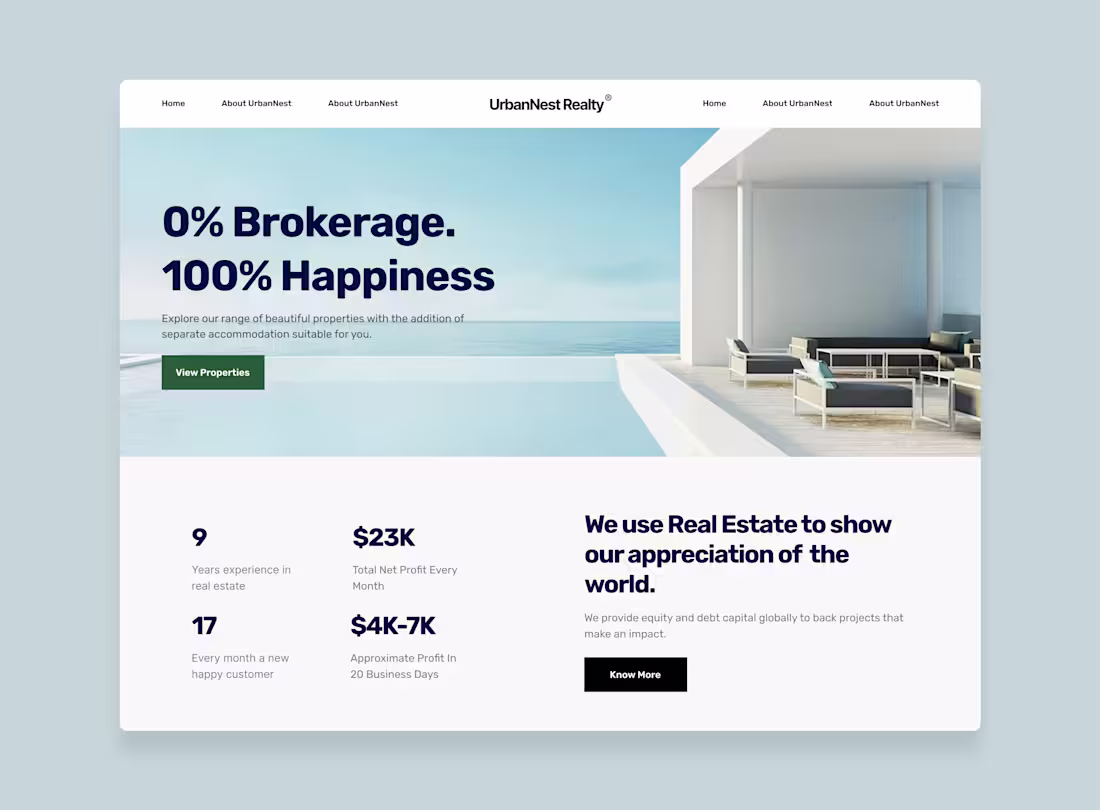 Cover image for Real Estate - Agency