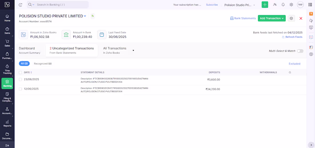 Cover image for Thats Zohobooks work