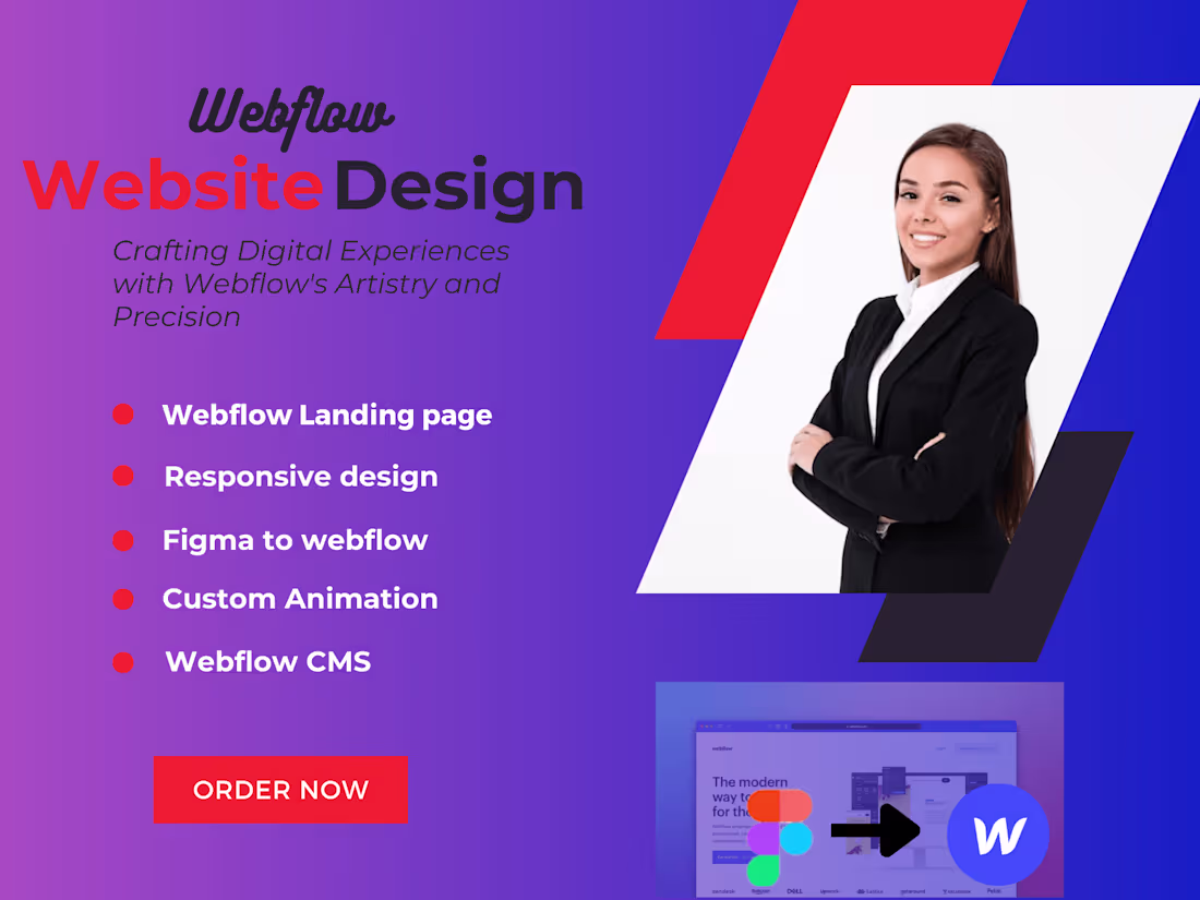 Cover image for I will Create a Breathtaking Webflow Website for You!