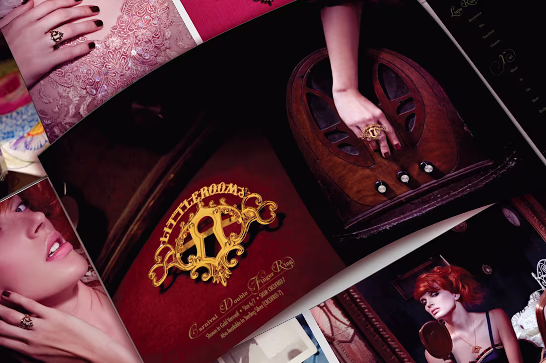 Cover image for LITTLE ROOMS JEWELRY Look Book + Brand Evolution 