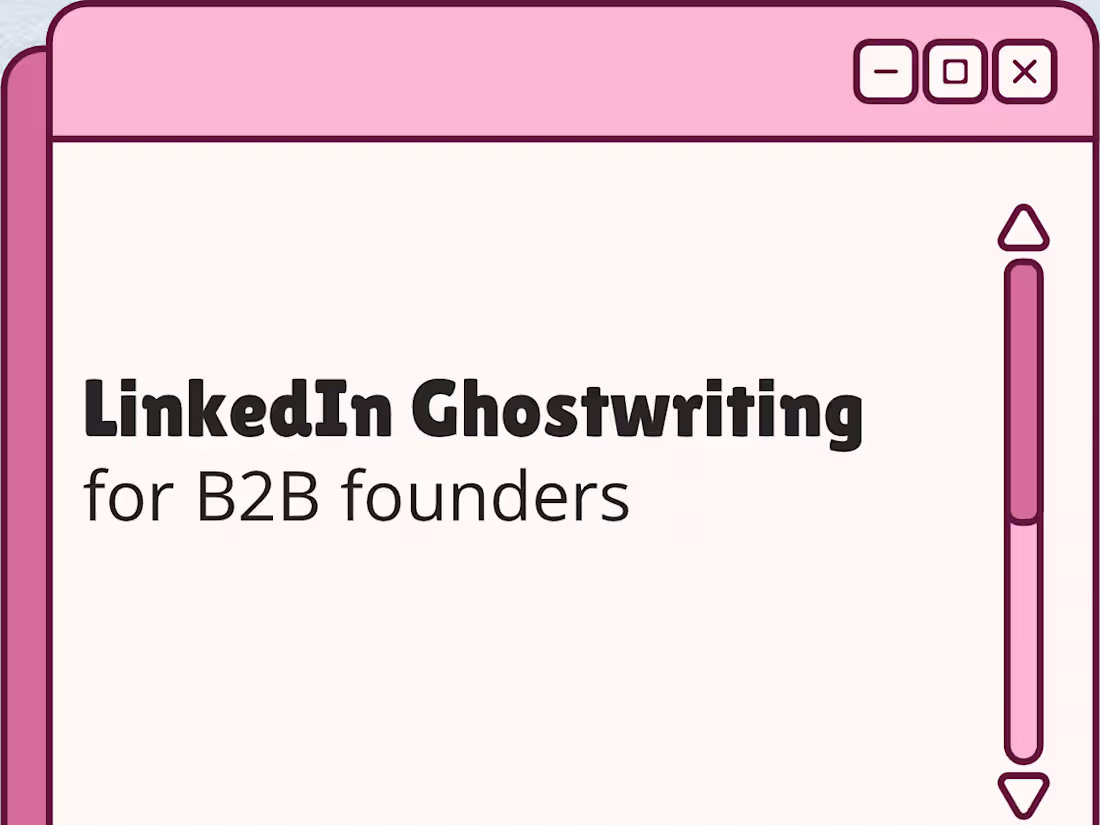 Cover image for Been working as a LinkedIn ghostwriter for 3 years and alway...
