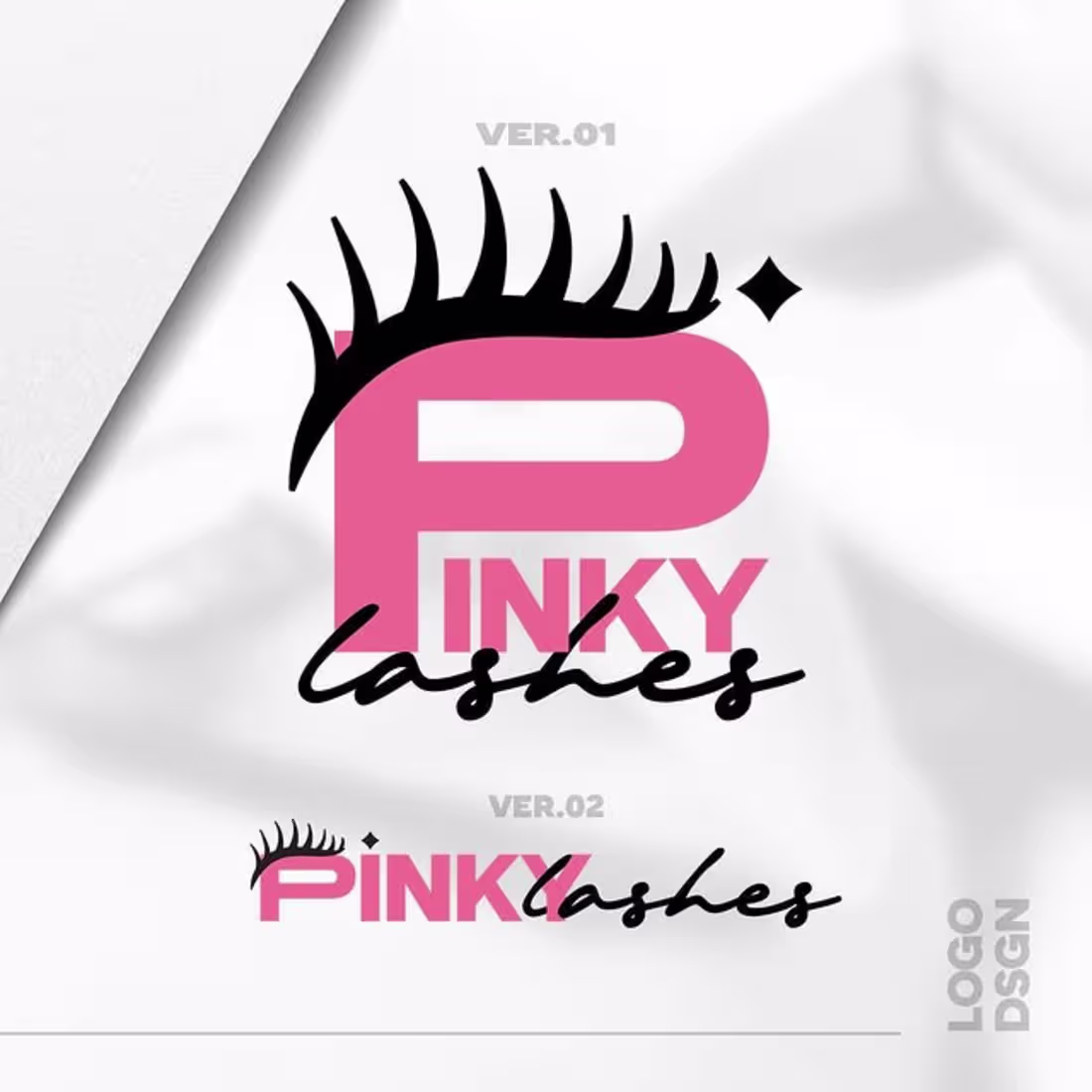 Cover image for Pink Lashes Logo