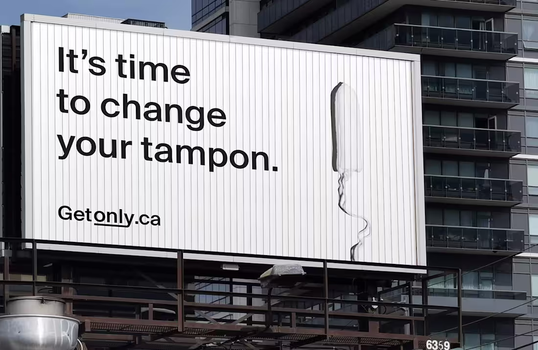 Cover image for Only, Organic Period Products