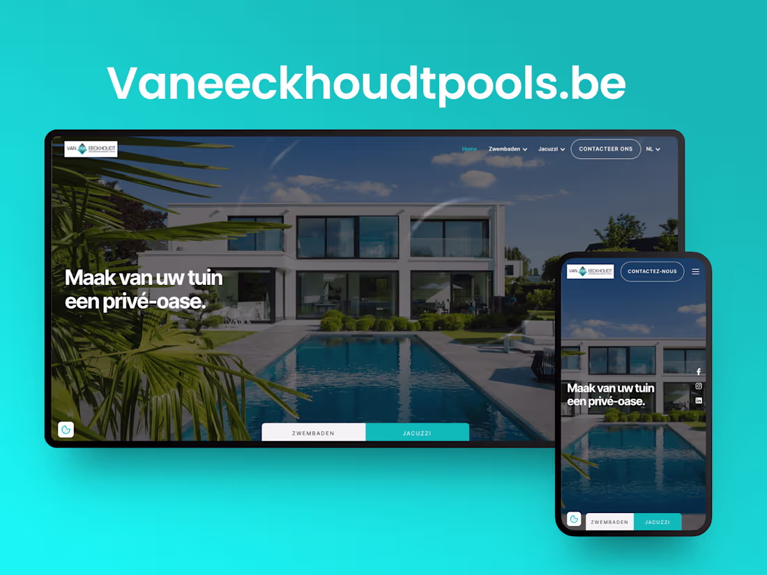 Cover image for Vaneeckhoudtpools