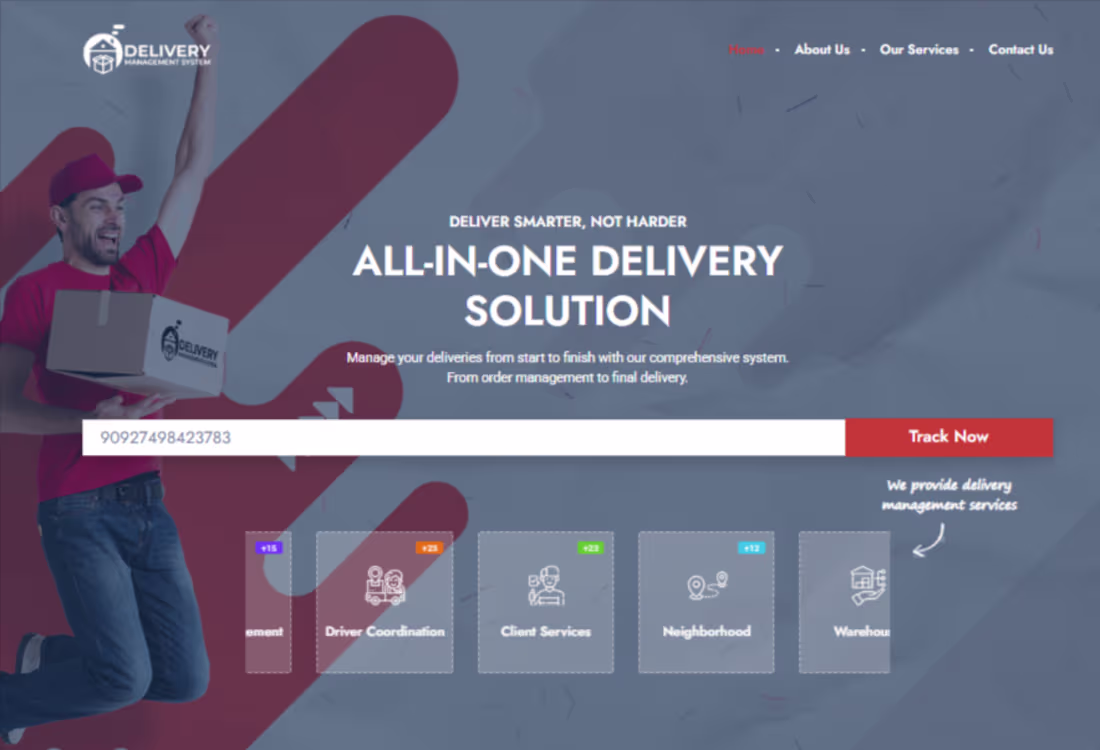 Cover image for I developed a complete Delivery