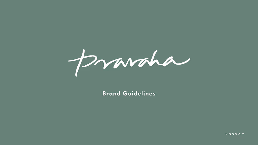 Cover image for Pravaha- Branding