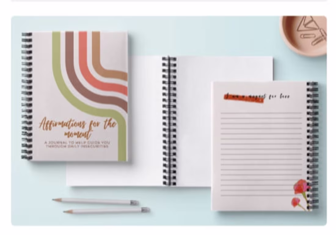 Cover image for Affirmations Journal Digital Download Printable | Etsy