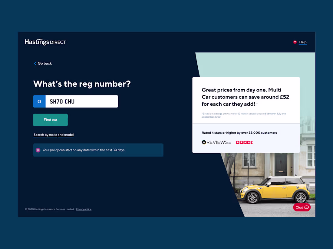 Cover image for Hastings Direct Digital Refresh