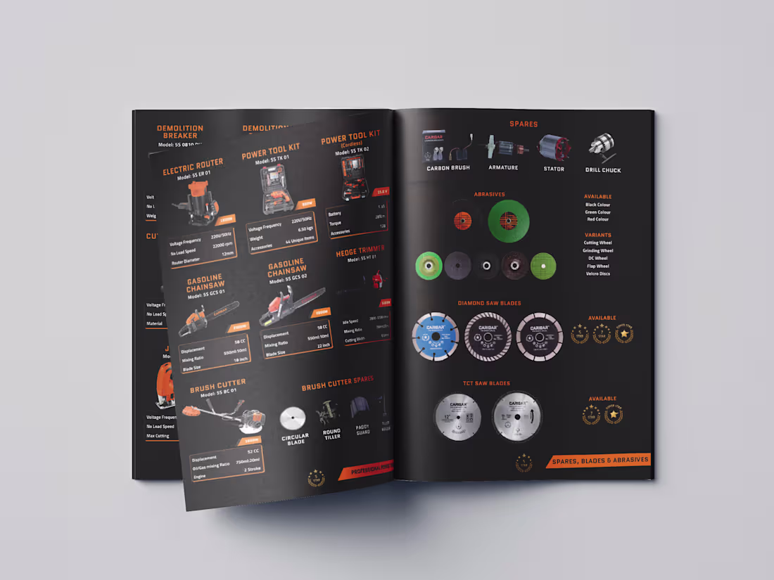 Cover image for Catalogue design: 5star & 7star edition