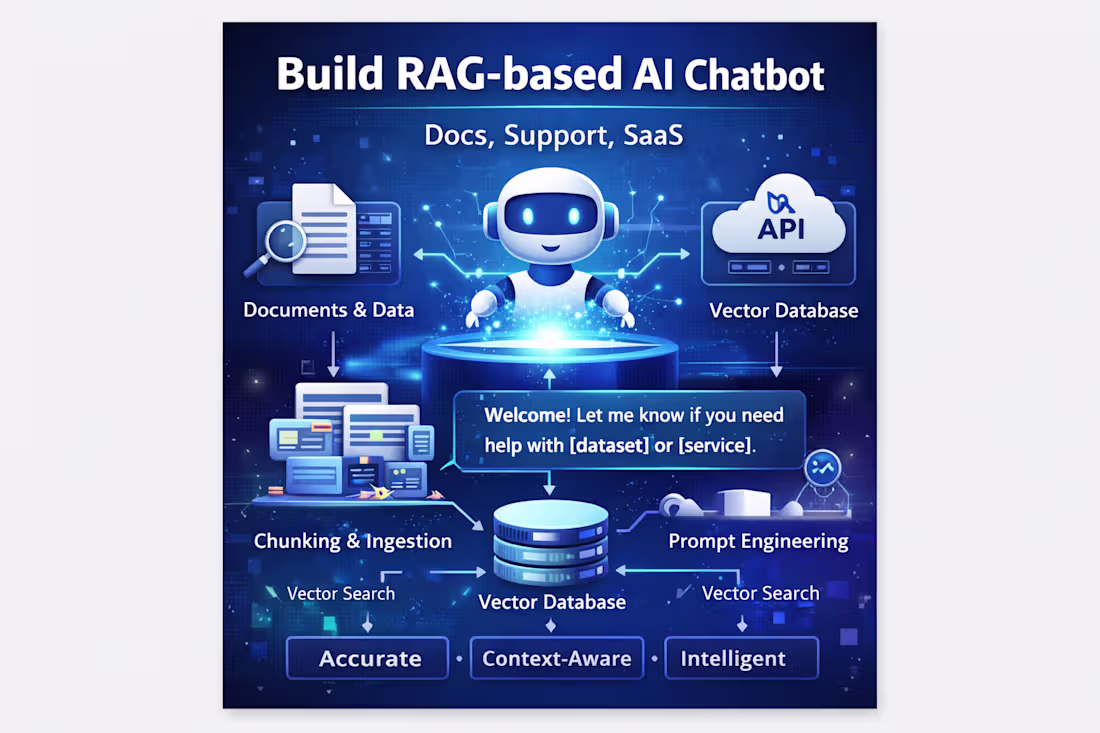Cover image for Build RAG-Based AI Chatbot (Docs, Support, SaaS)