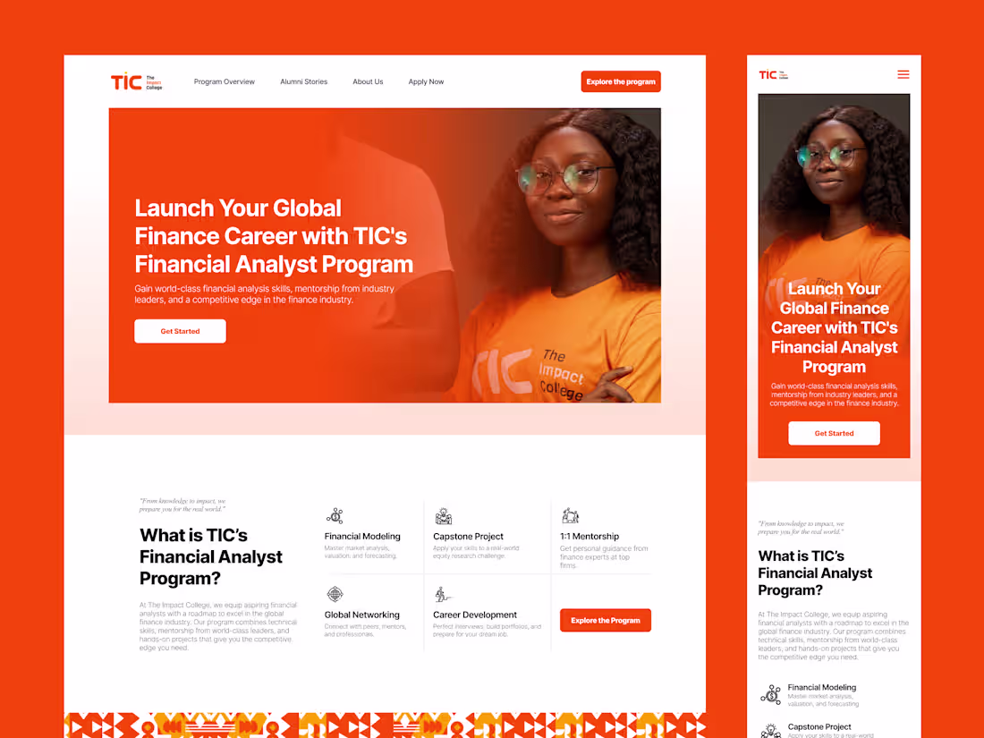 Cover image for Edutech Landing Page