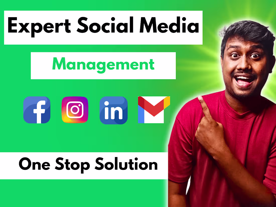 Cover image for Your One stop Social Media Manager