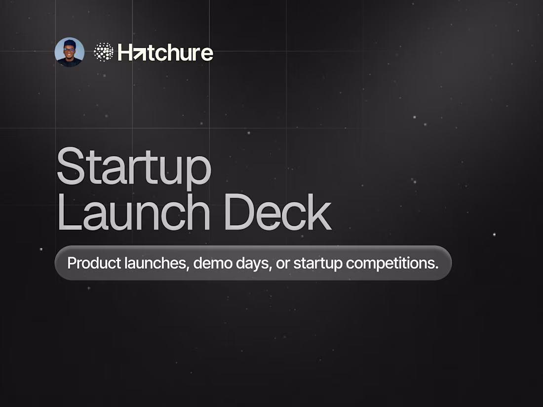 Cover image for Startup Launch Deck