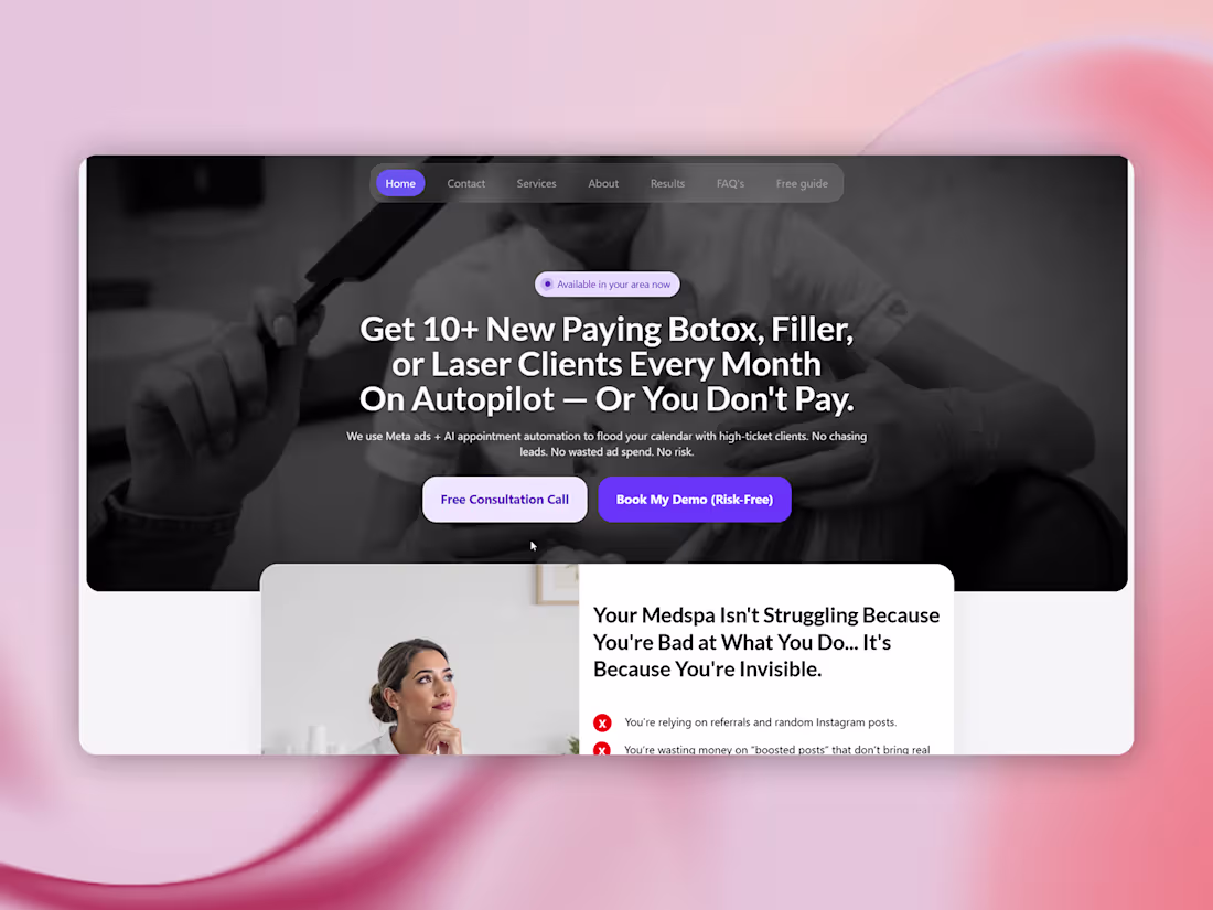 Cover image for Framer - Single Landing Page