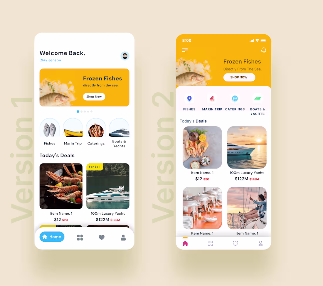 Cover image for Sea Services App