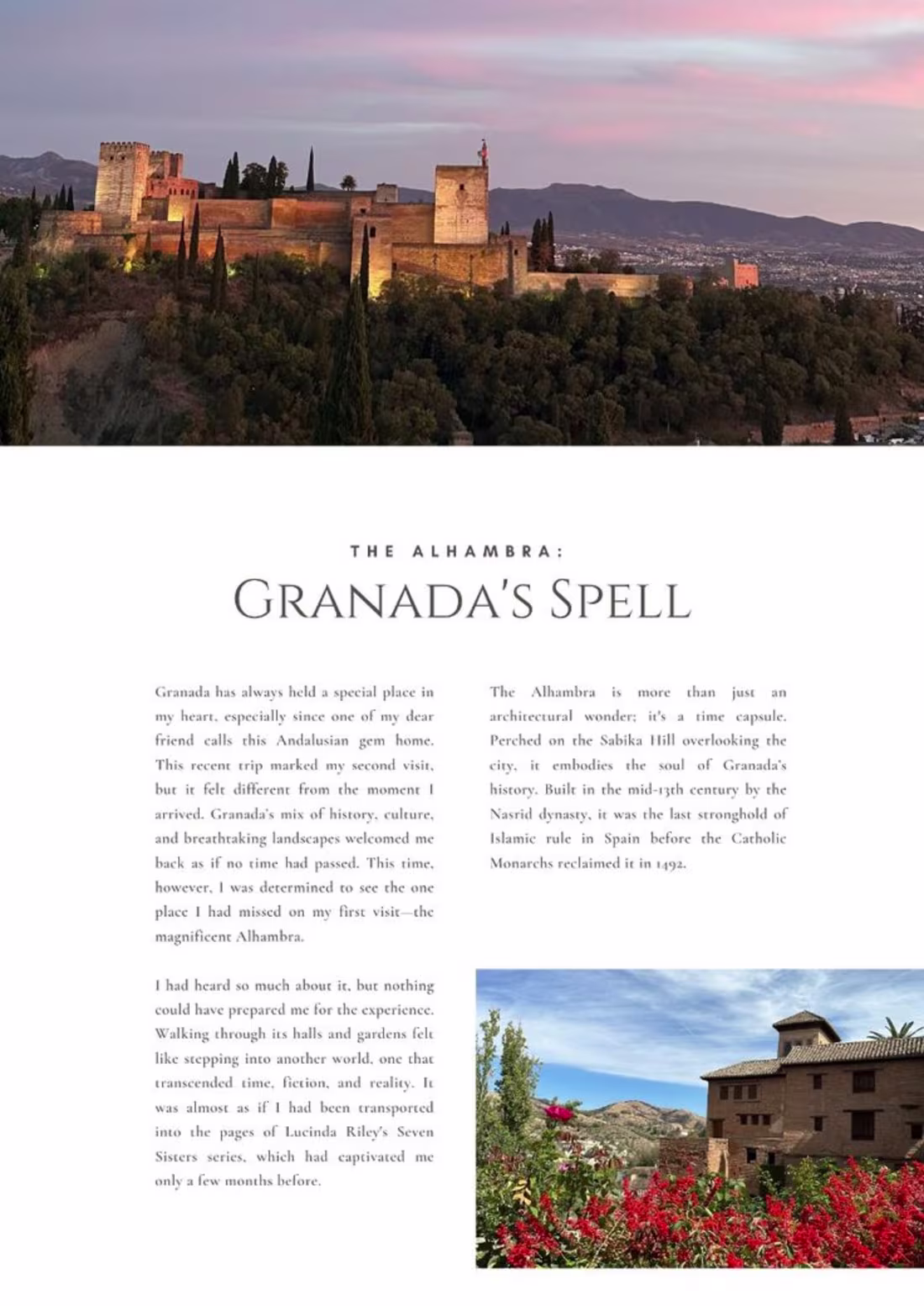 Cover image for Travel blog content