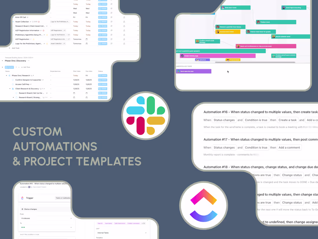 Cover image for Custom Automations & Project Templates