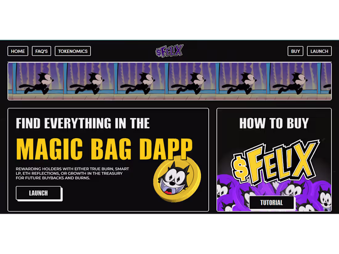 Cover image for Magic Bag | A Crypto Token Website