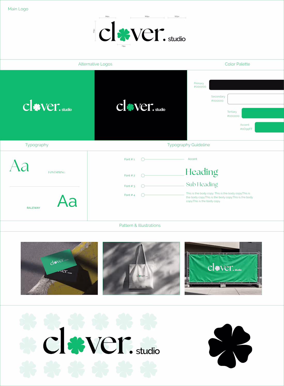 Cover image for Created this brandkit for an agency I am starting with some ...