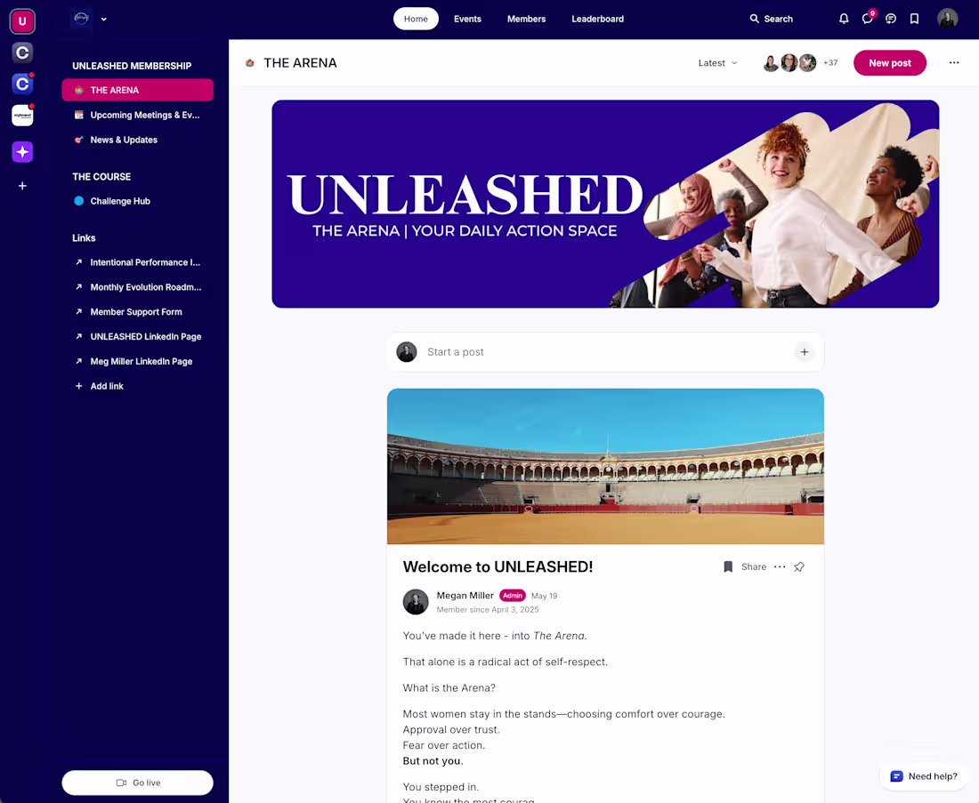 Cover image for Custom Circle.so Community + Course Build