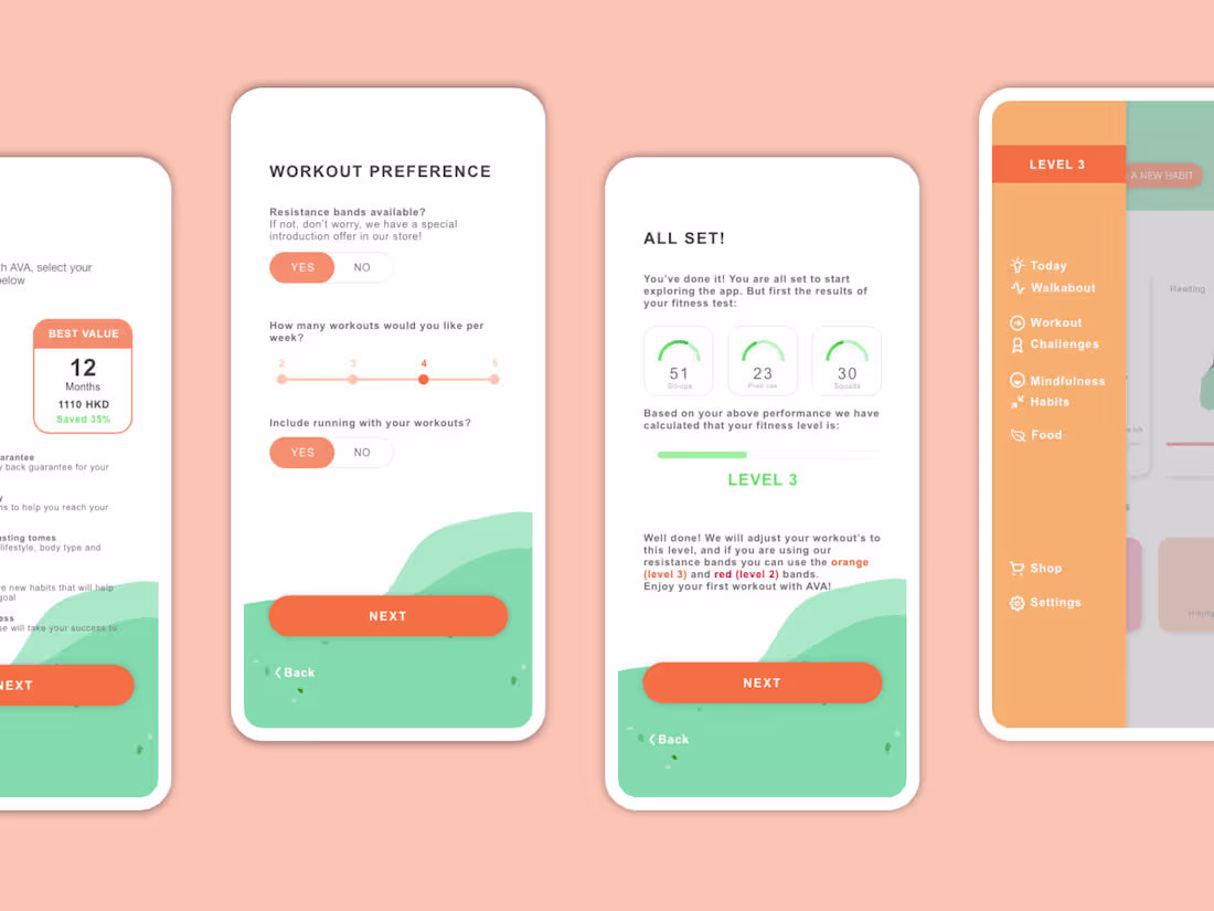 Cover image for Mobile App UX/UI Design