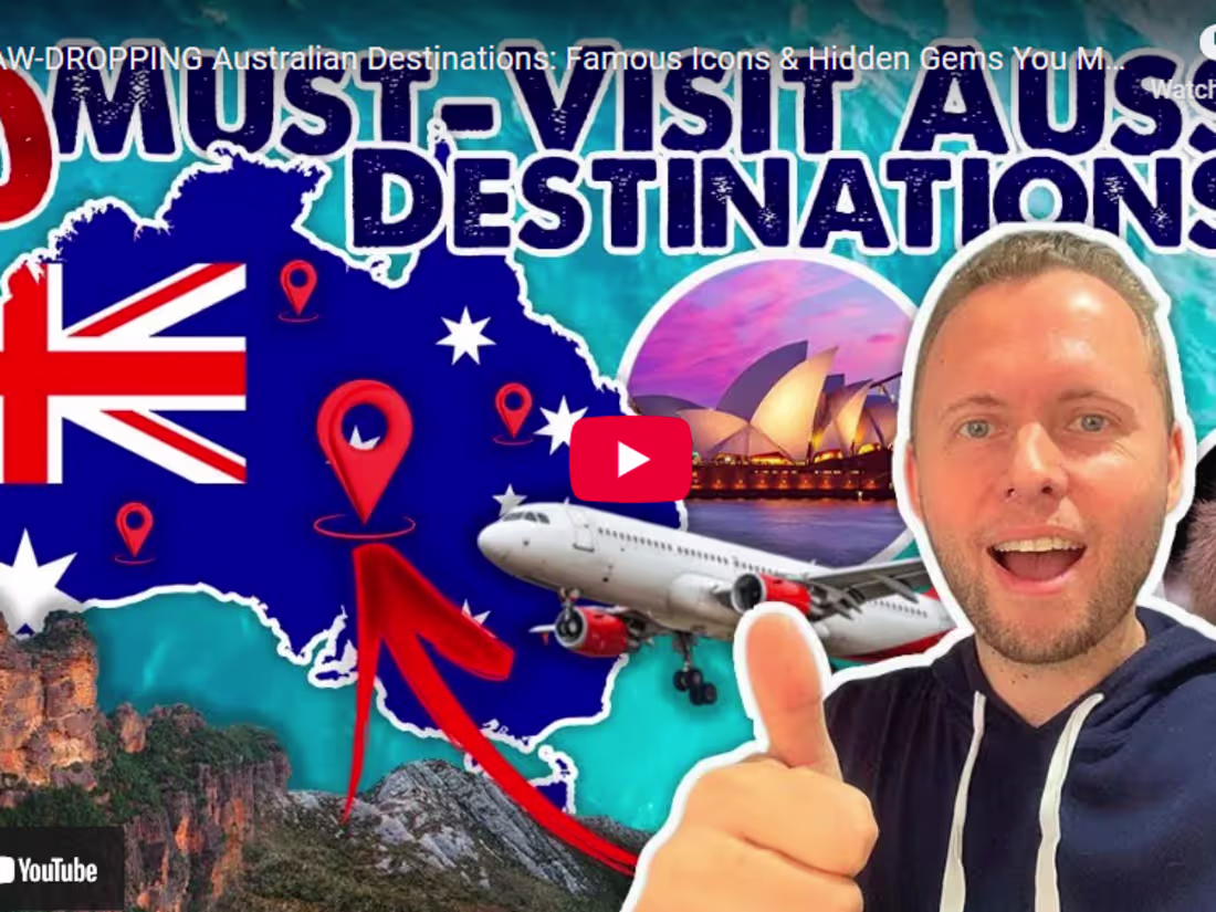 Cover image for A Top 10 Australian Destinations Video for My YouTube Channel