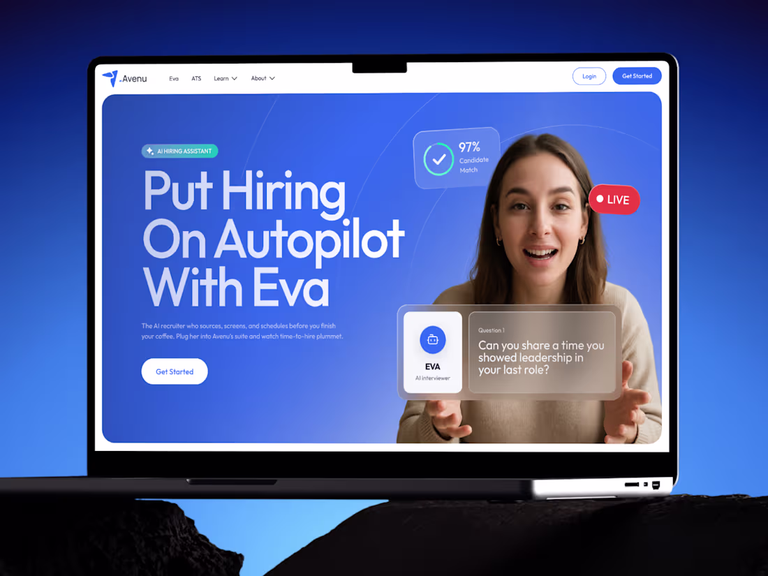 Cover image for Website Redesign for B2B SaaS - Avenu.ai