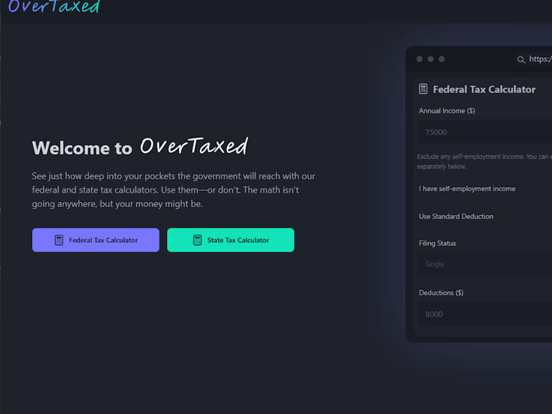 Cover image for OverTaxed