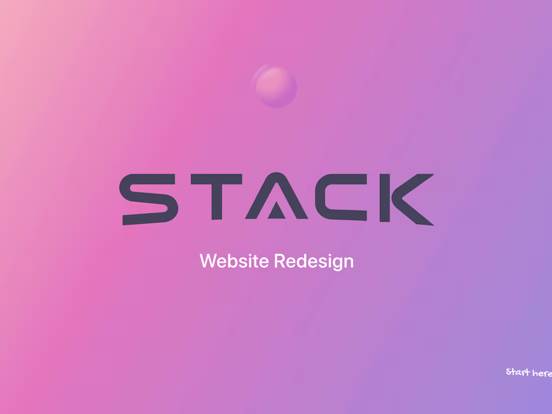 Cover image for Revolutionizing Web Navigation: The Stack Website Redesign
