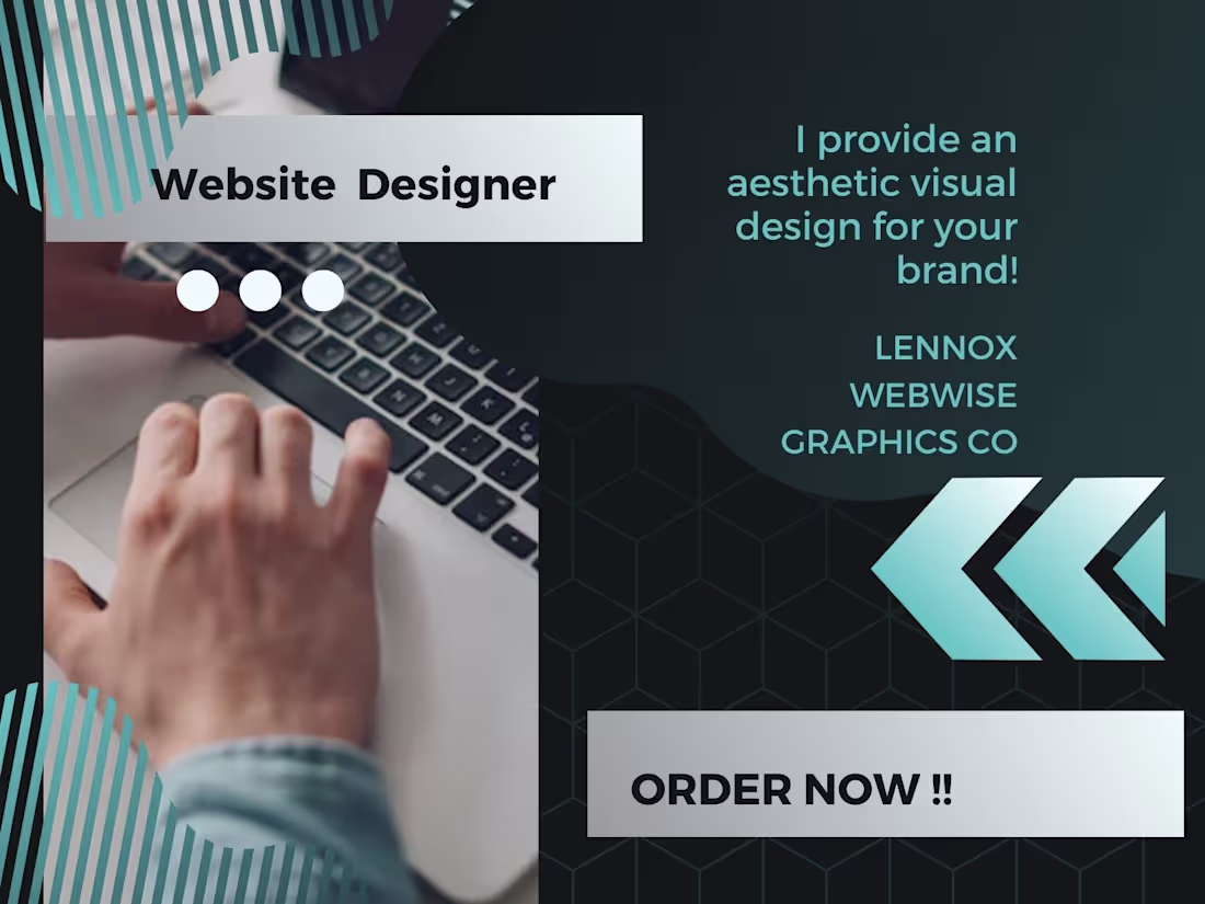 Cover image for Web Designer Elevating Business with Stunning website 