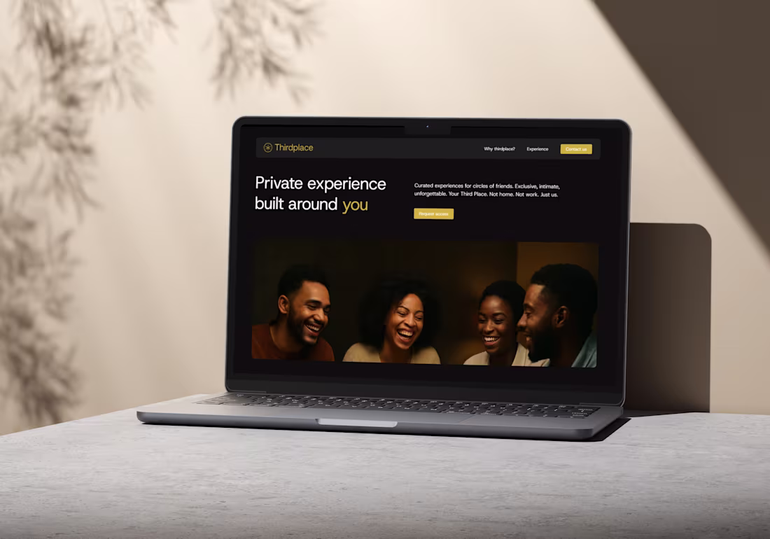 Cover image for Modern Website Design for Thirdplace