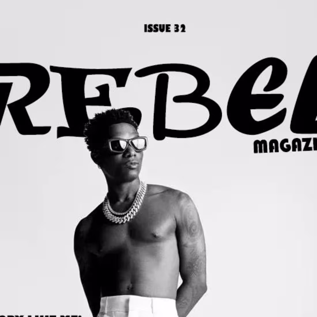 Cover image for Wiz’s Rebel Magazine interview