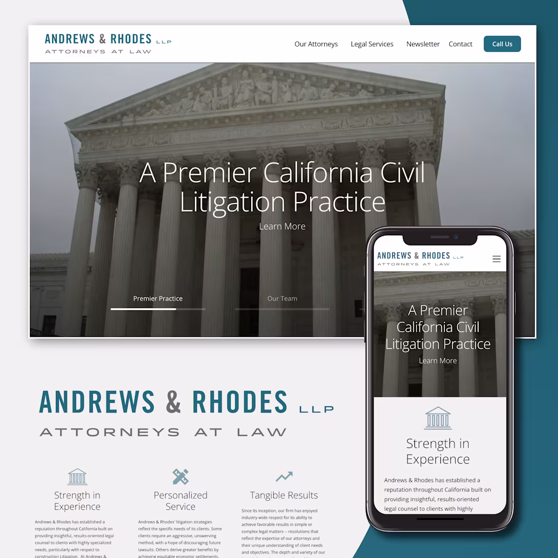 Cover image for Andrews & Rhodes LLP