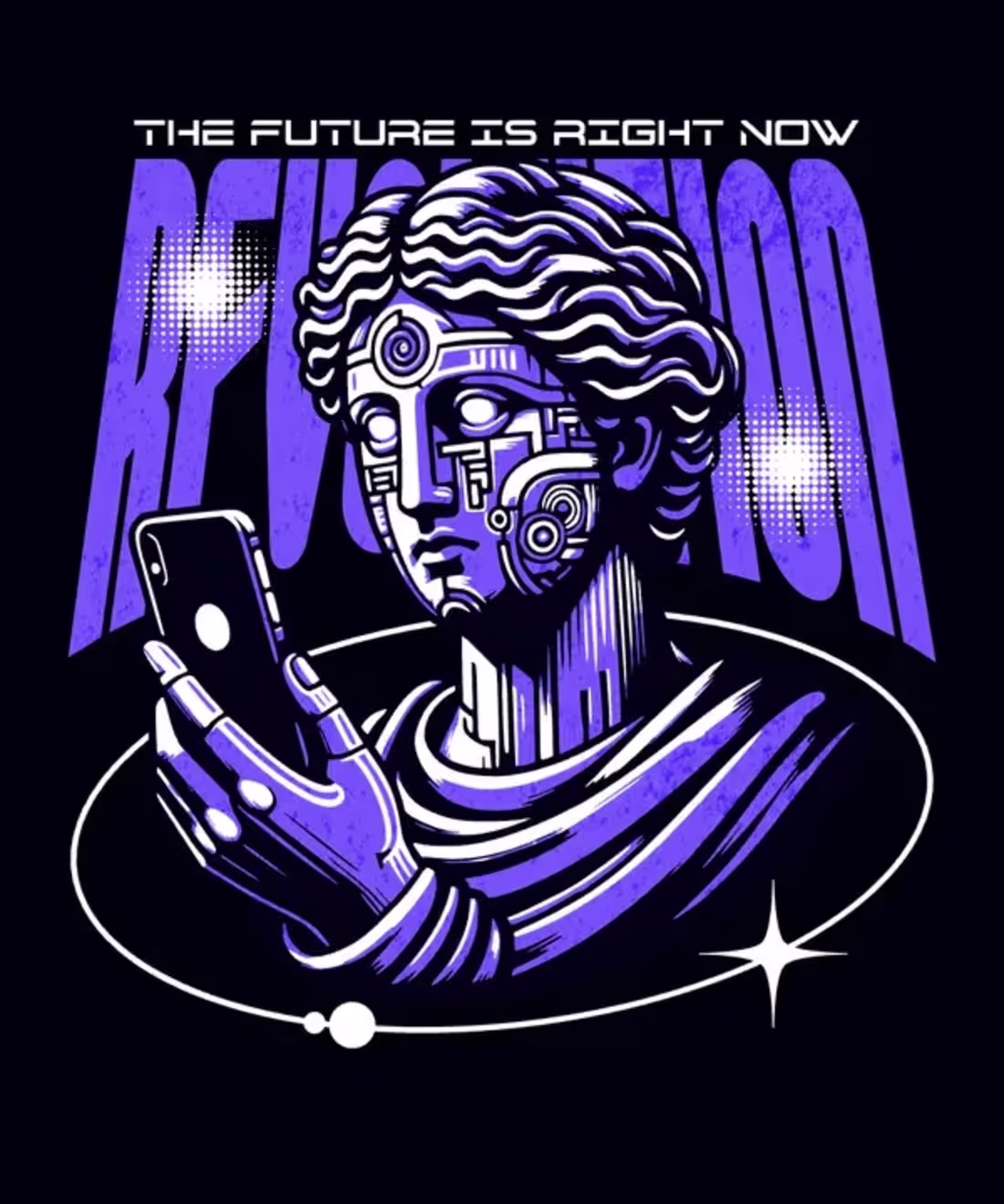 Cover image for Coolest Futuristic, Y2K and Streetwear T-Shirt Designs Template