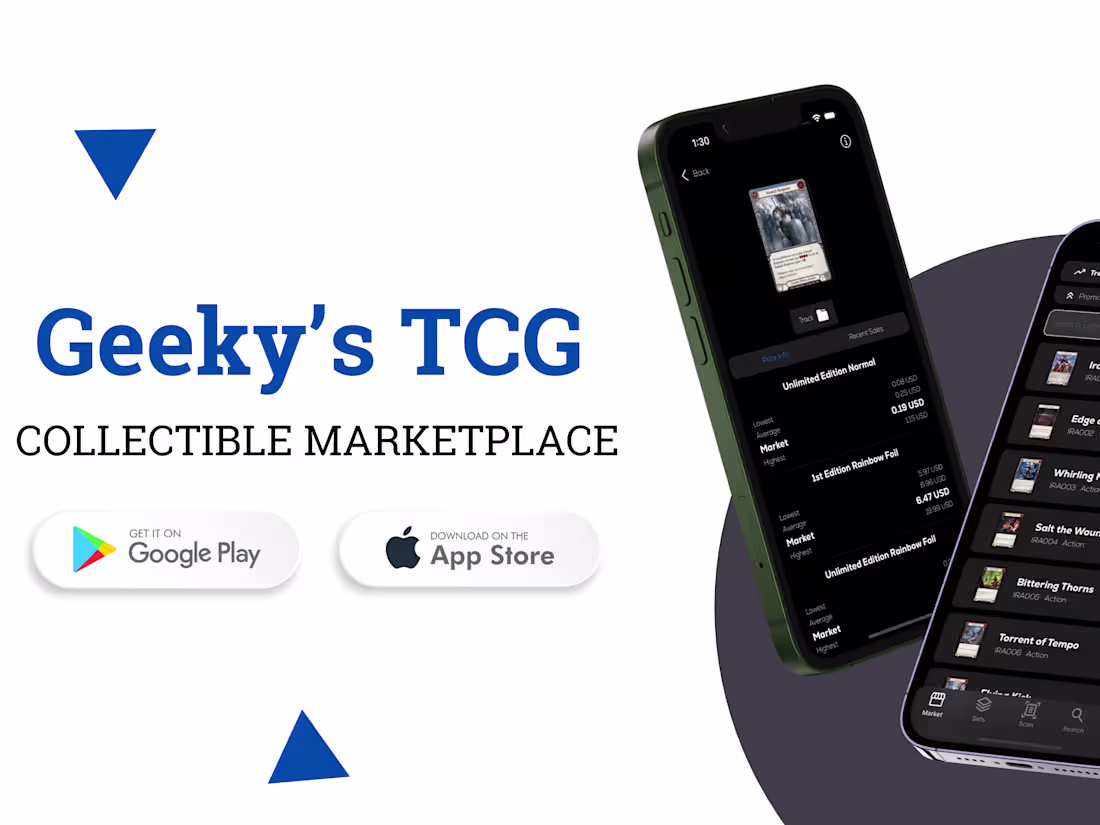 Cover image for Geeky's TCG: Collectible Marketplace App