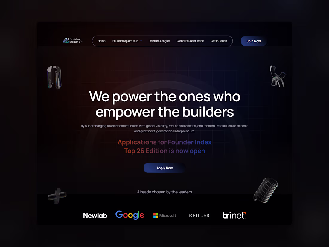 Cover image for FounderSquare Website Design and Development