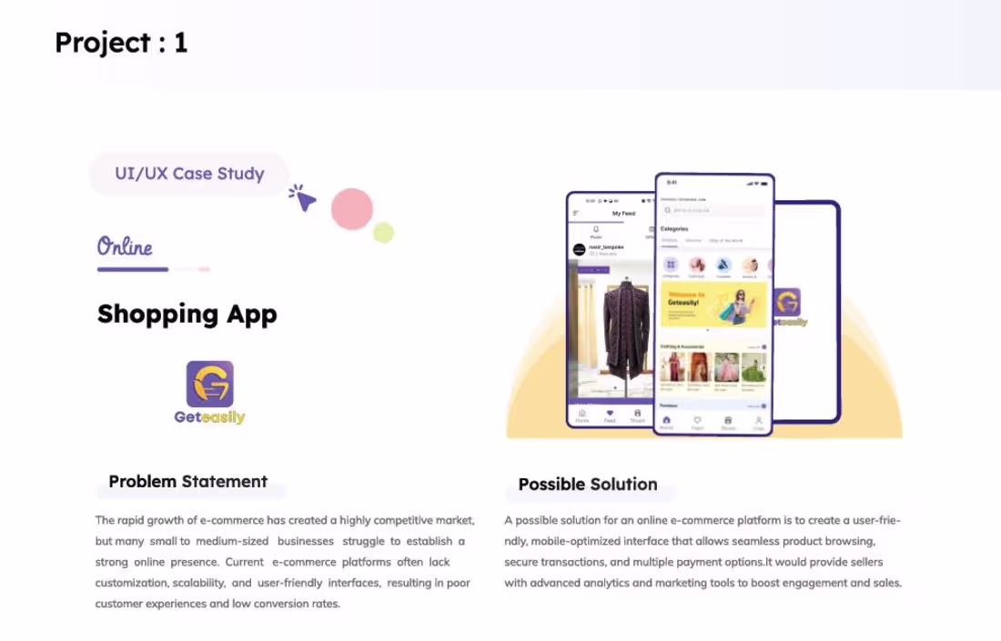 Cover image for GetEasily – Smart, Secure & Simplified Online Shopping