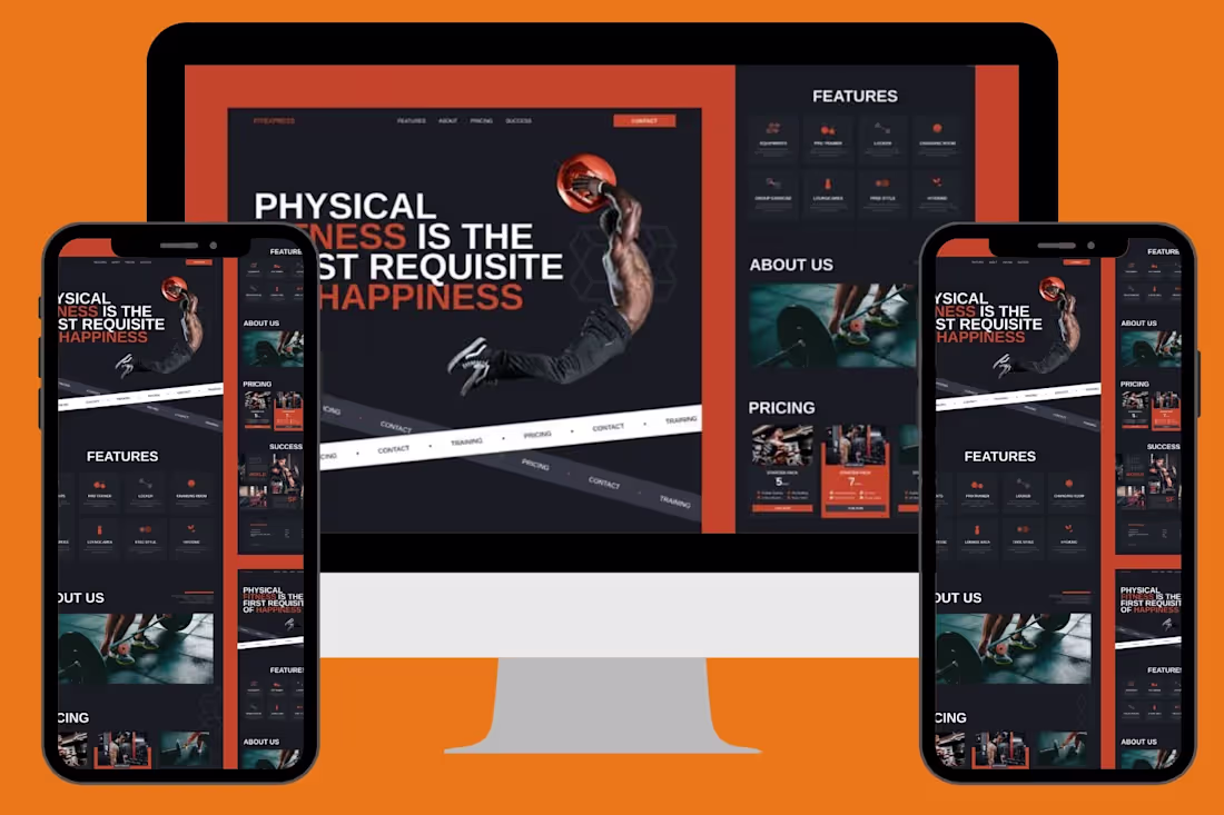 Cover image for GoHighLevel Fitness Landing Page &