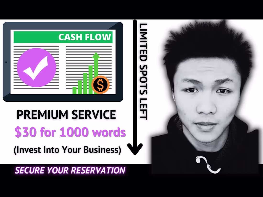 Cover image for SEO Content + Sales Copy For eCommerce Brands / Local Businesses