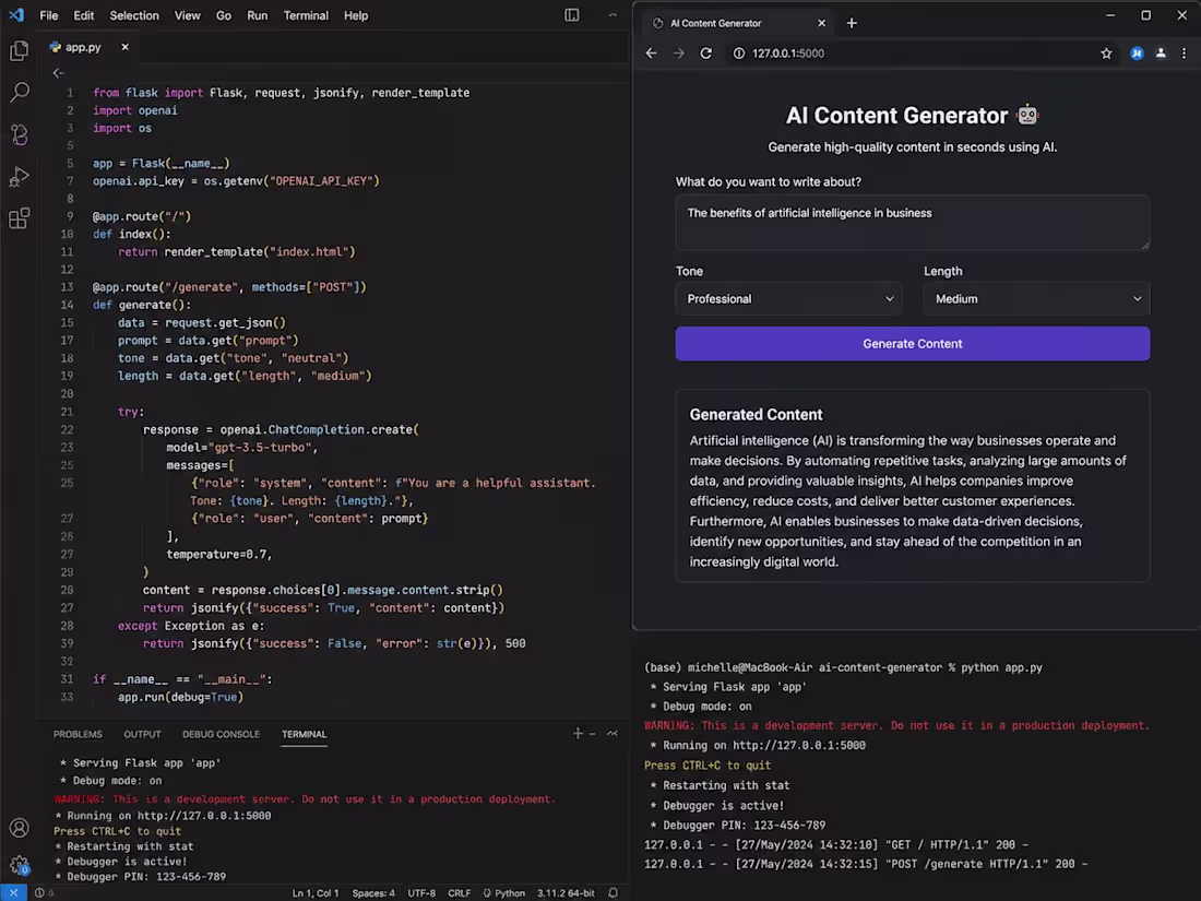 Cover image for AI-Based Content Creation Tool for Effortless Writing Solutions