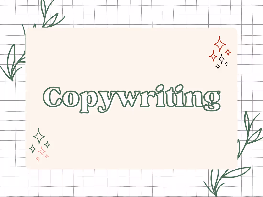 Cover image for Copywriting and Content Creation