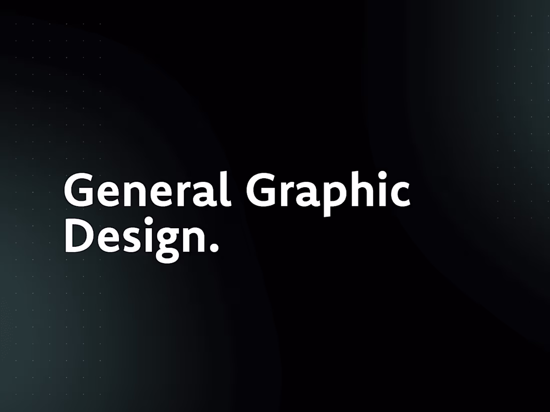 Cover image for General Graphic Design 🎨
