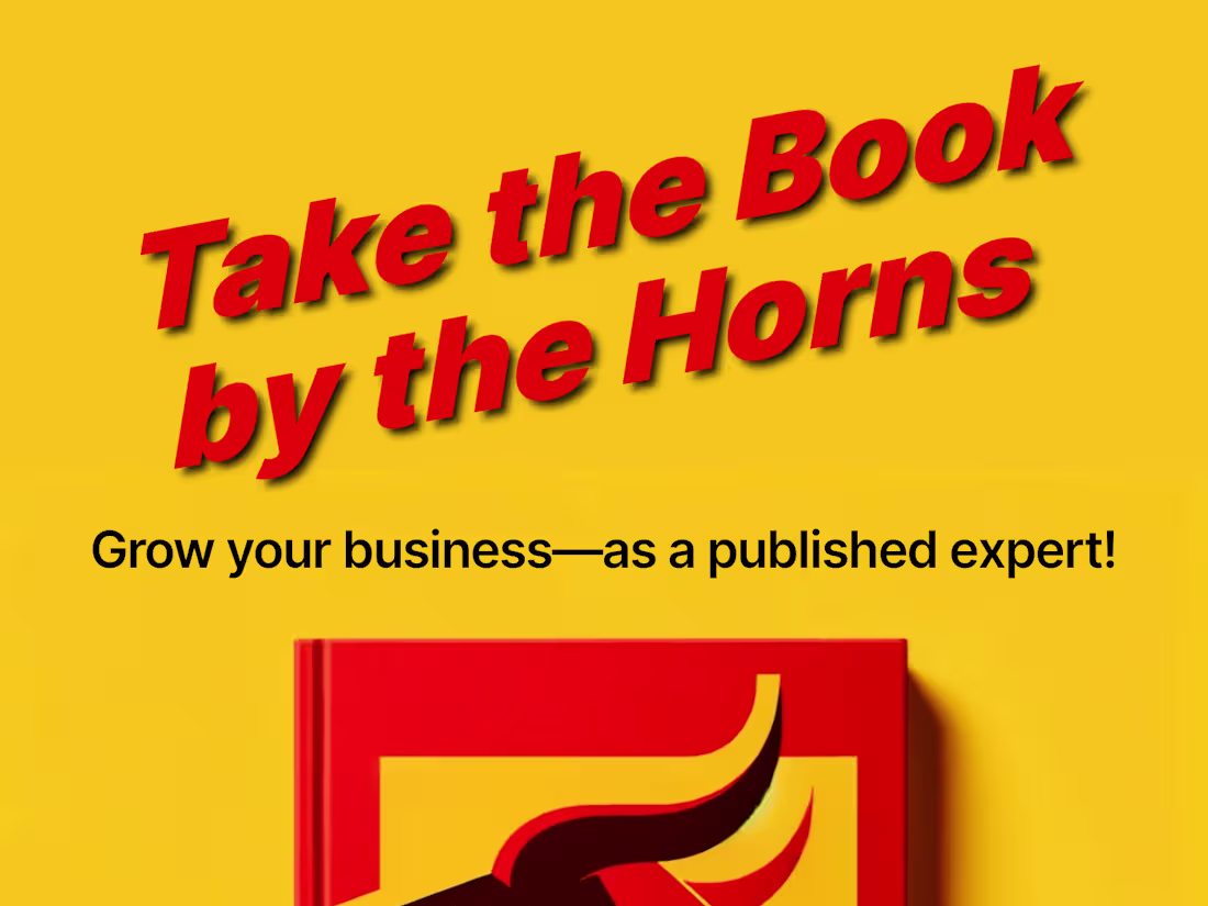 Cover image for Ghostwritten Expert Book—to grow your business!