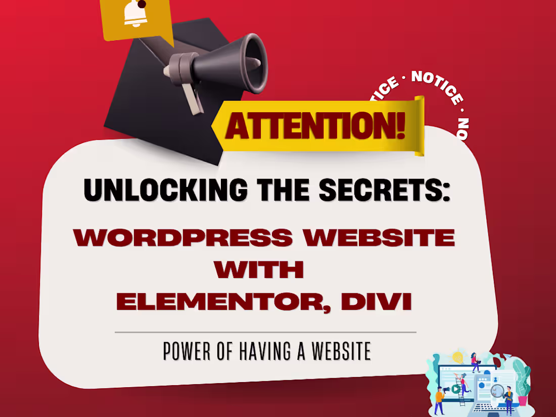 Cover image for Design a responsive wordpress website