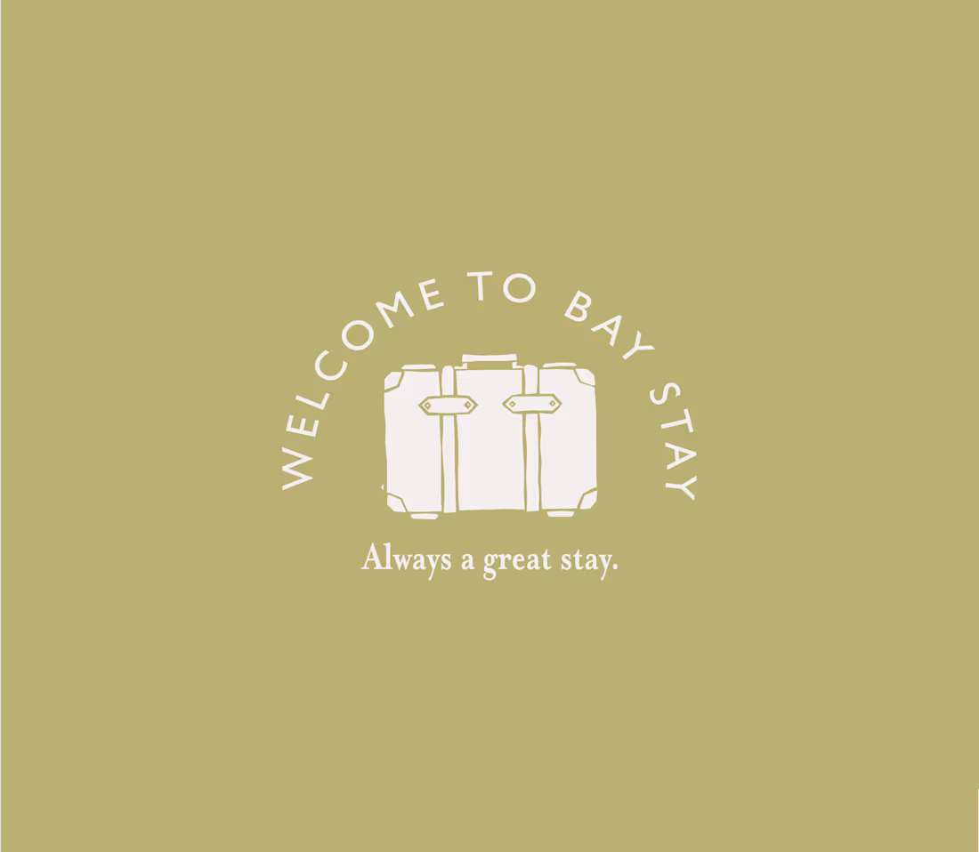 Cover image for Welcome To Bay Stay | Brand Identity
