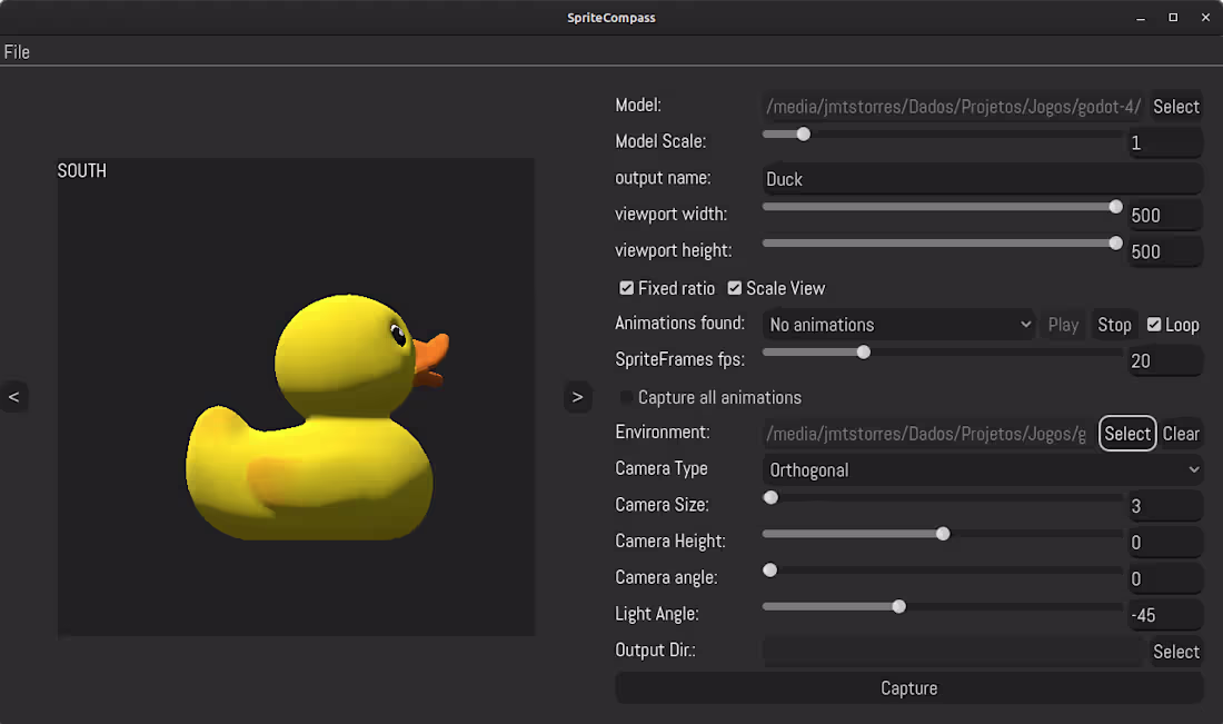 Cover image for Previous works - 8 direction sprite generator from 3d models