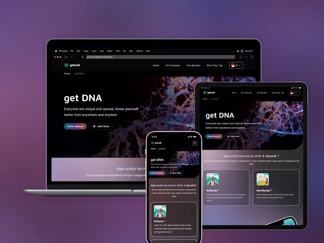 Cover image for UI Design Landing Page (1-5 screen)