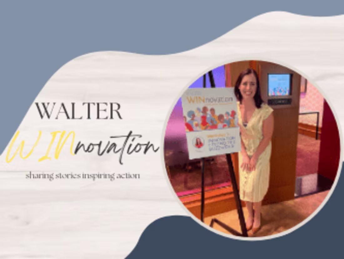 Cover image for WALTER Events | WINnovation 2022 — Dr. Sarah Glova - Tech Repor…